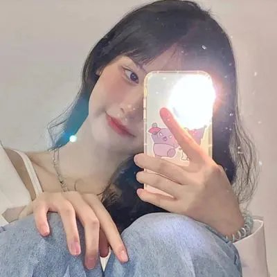 在海边
